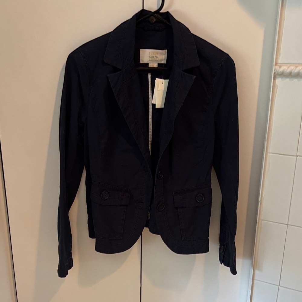 J. Crew Dark Blue Blazer